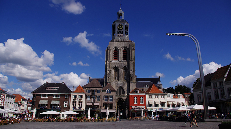 Flucht aus der Stadt Bergen op Zoom