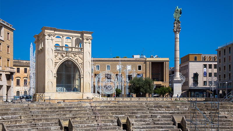 Flucht aus der Stadt Lecce