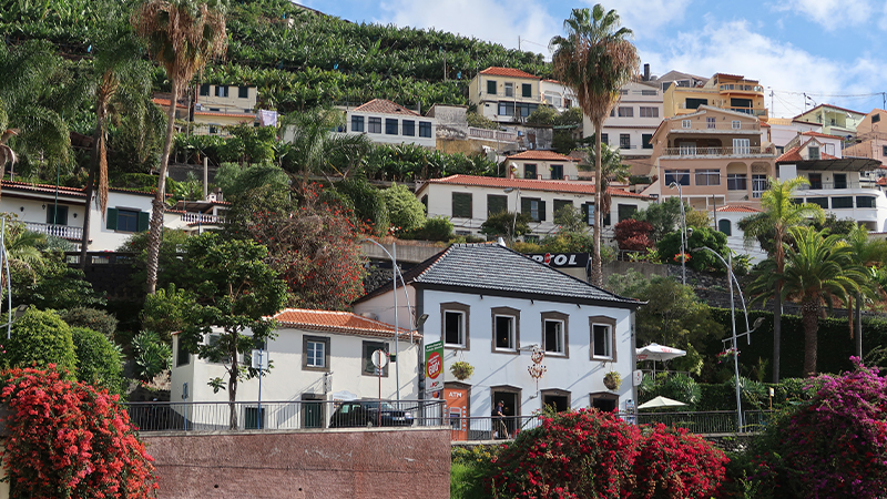 Flucht aus der Stadt Madeira